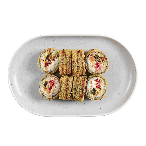 Мидии в темпуре