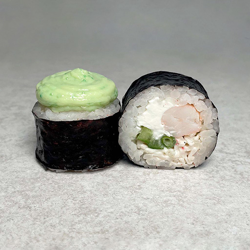 Креветка-краб в сливочном васаби