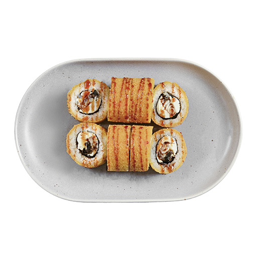 Сливочный угорь темпура